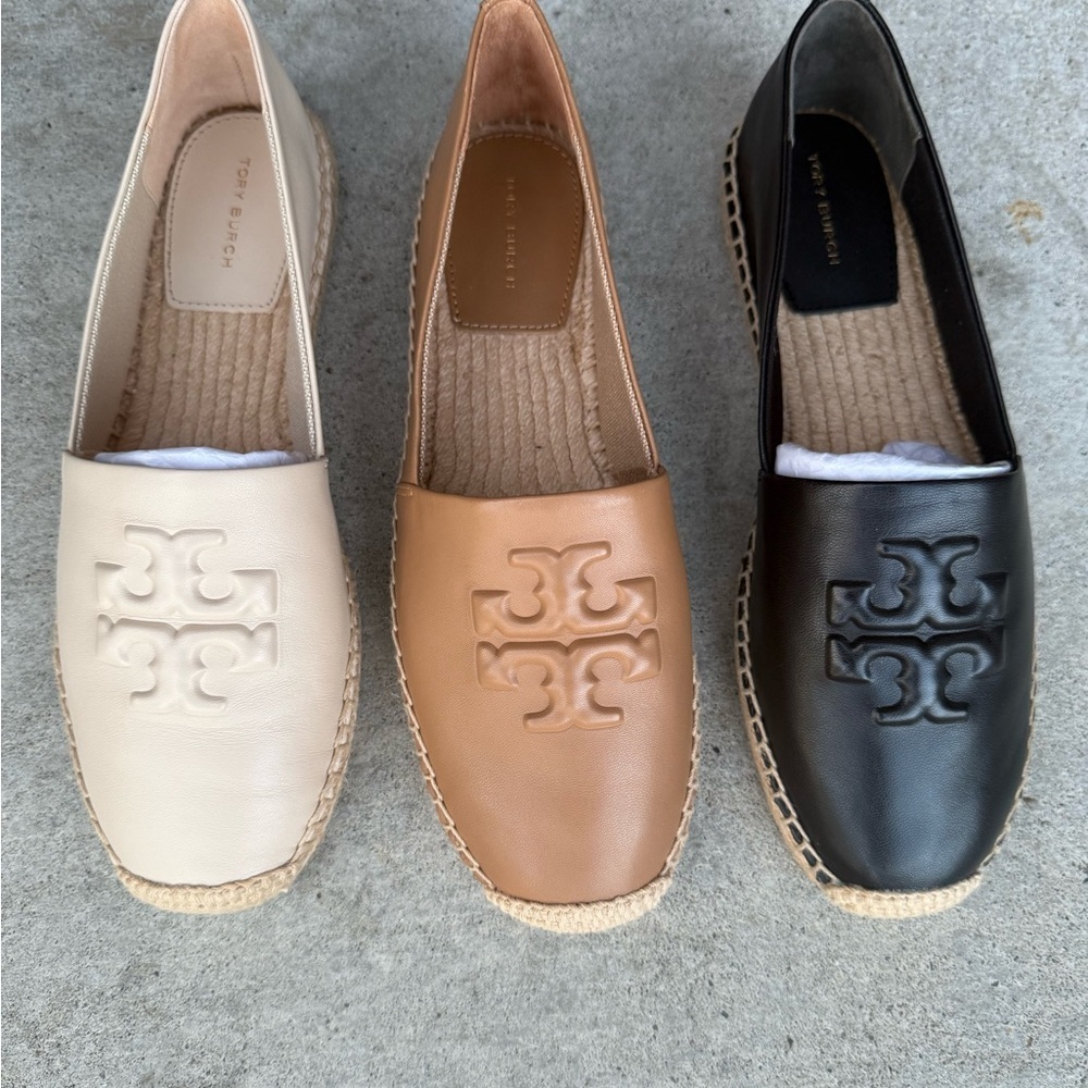 New Tory Burch  Dulce EVERLY LEATHER ESPADRILLE
NEVADA RETRO - Picture 11 of 12